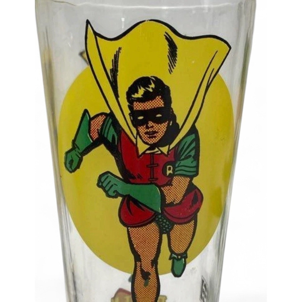 Pepsi Collector Series Glass Lot Batman Robin Yosemite Sam Elmer Fudd Vtg - Picture 5 of 6